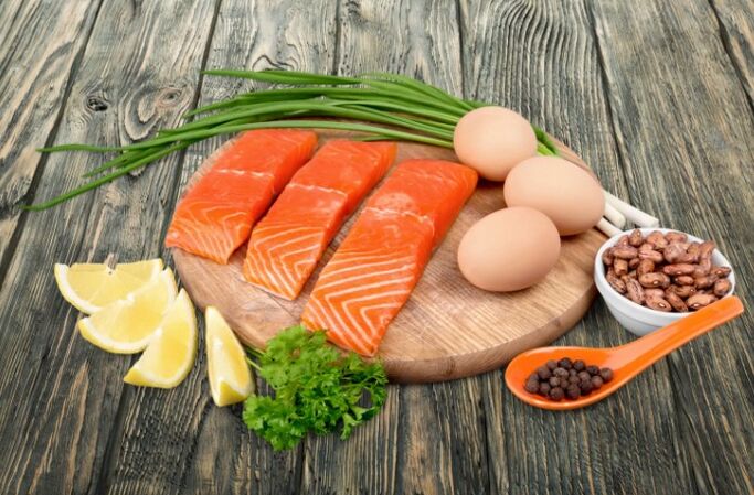 Protein and vitamins