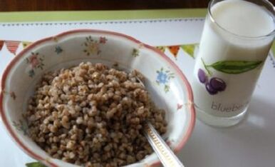 Kefir-rough diet