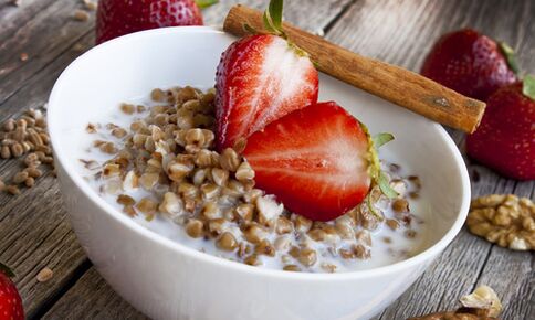 Diet over kefir and buckwheat to lose weight