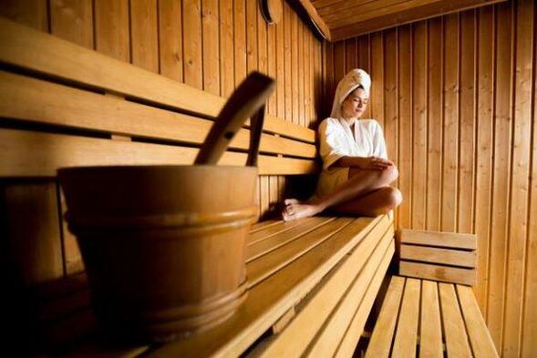 Visit the bath to reduce body weight